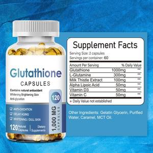 Glutathion Zachte Capsules Remmen De Groei Van Melanine En Sproeten Die Het Cellulaire Metabolisme Reguleren - Product Image 2
