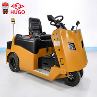 Tracteur remorqueur électrique à 4 roues 2T 3T 4T 6T 10T Véhicule de remorquage d'avion à usage intensif