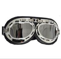 Lunettes de moto fabriquées en usine, lunettes de pilote vintage pour Harley, pour hommes, femmes, adultes