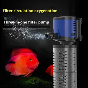 Pompe submersible 3-en-1 en plastique avec filtre intégré et aération oxygénante 110-240V pour aquarium SUNSUN Modèle <span class=keywords><strong>JQP</strong></span> Garantie 1 an - Product Image 3