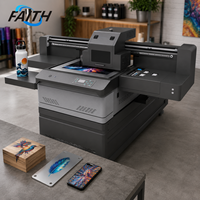 Impresora UV Plana Faith 6090, Nueva Impresora Automática de Etiquetas/Tarjetas con Cabezal I3200, Alta Resolución de 1200dpi, Precio