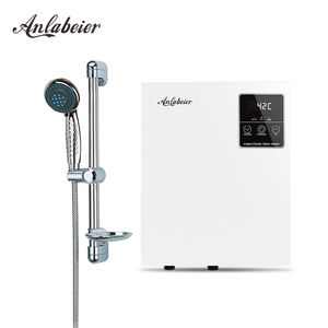 Calentador de agua eléctrico sin tanque EPR IPX4 a prueba de agua de 5kW 13kW con control táctil LED para uso doméstico y hotelero - Product Image 2