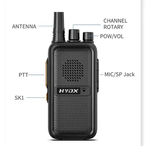 OEM/ODM HYDX-D500 kualitas terbaik Transceiver Radio Ham Digital amatir Radio terenkripsi DMR dua arah Radio untuk dijual