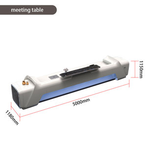 Escritorio de recepción pintado de MDF moderno Liyu, muebles de edificio de oficinas personalizados para Hotel, Hospital, salón, barra delantera, recepción - Product Image 6