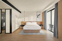 Usine approvisionnement direct moderne 5 étoiles hôtel de mode chambre à coucher chambre de meubles chambre d’hôte ensemble mode