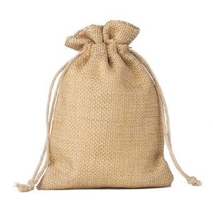 Bolsa de Yute Natural Ecológica para Arroz, Azúcar, Café, Cacao y Otros Productos Granulares, Impresión Personalizada - Product Image 3