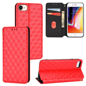 Cho iphonese3, SE2,7,8,<span class=keywords><strong>6</strong></span>,6S kim cương hình ba chiều mô hình PU điện thoại trường hợp Ví <span class=keywords><strong>Wristlet</strong></span> lật - Product Image 6