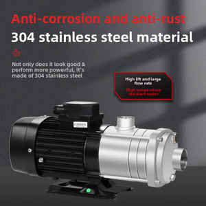 Bomba centrífuga multietapa CUC de acero inoxidable 65m 20m ³/H 380V 4KW con motor de bobinado de cobre para sistema RO suministro de agua CE - Product Image 6