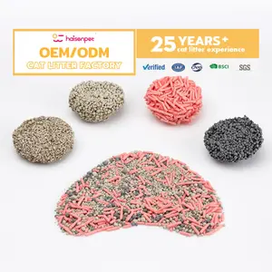 Mèo xả rác nhà máy mèo xả rác OEM/ODM đóng gói 3.8L 6L 7L 5kg 10kg 20kg Bentonite đậu phụ Arena Para gatos