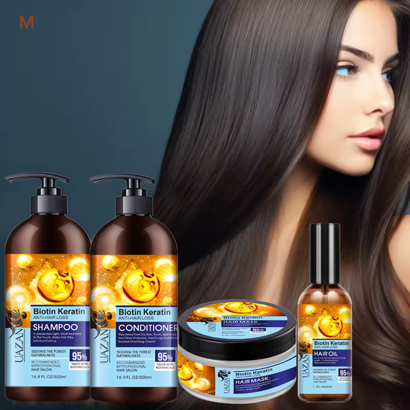 Customized Logo Biotin Organic Hair Care