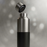 Bouteille d'eau isotherme en acier inoxydable 18/8 à double paroi, anti-fuite, sans BPA, 630 ml, personnalisable en gros, maintien thermique 12-24h