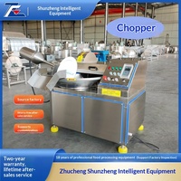 Nouveau Hachoir Électrique Commercial Multifonctionnel Entièrement Automatique Grande Capacité pour Viande de Poulet et de Canard