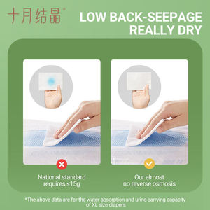 Pannolini per Bambini OEM Personalizzati in Morbido Cotone Traspirante Unisex con Protezione Anti-Perdita e Sollievo per il Culo, Ultra Assorbenti 6-12 Mesi 9-17kg - Product Image 6