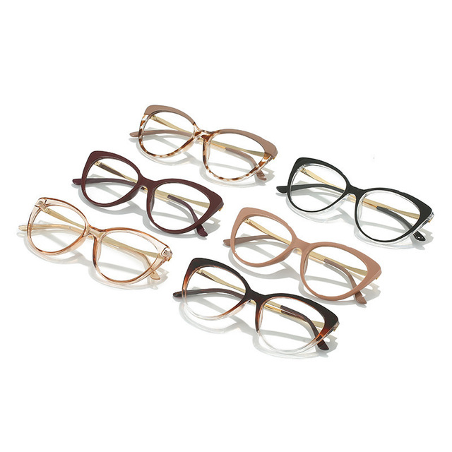 Classic Photochromic Glasses Fashion Full-Frame Change Color Anti Blue Light Blocking Glasses for All Face Shapes