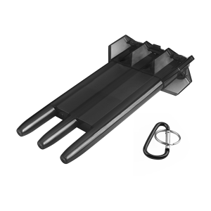 Portefeuille en plastique transparent, 11 couleurs au choix, adapté à la plupart des fléchettes, étui <span class=keywords><strong>de</strong></span> transport pour fléchettes - Product Image 3