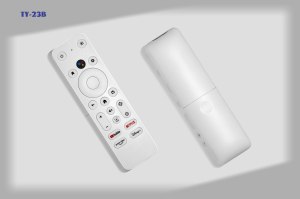 <span class=keywords><strong>Telecomando</strong></span> TV KEYUAN TY-23B con Controllo Vocale per <span class=keywords><strong>Netflix</strong></span>, 4 Pulsanti Personalizzabili e Antiurto, per Batterie AAA, Portata 20m - Product Image 6