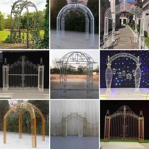 Aisle Wedding <strong>Wreath</strong> Metal <strong>Frame</strong> &amp; Arch Stands - Product Image 3
