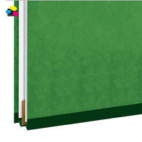 Carpeta de Archivos de Clasificación de Tablero de Presión Verde para Organizar Archivos Médicos Estándar Tamaño Carta y Informes de Oficina