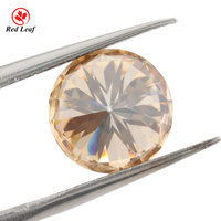 Pierres de zircone rondes à taille brillante Red Leaf |   Coupe et éclat exceptionnels pour la fabrication de bijoux fins