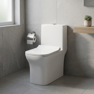 Inodoro de cerámica de una pieza de lujo para baño, inodoro de porcelana de color dorado y negro, inodoro de cerámica, artículos sanitarios - Product Image 1