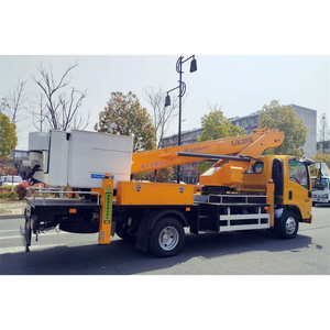 รถบรรทุก Isuzu ELF 4X2 ใหม่เอี่ยม ปลอดภัยสูง พร้อมกระบะหุ้มฉนวนยาว 20 เมตร สำหรับงานบำรุงรักษาสายไฟฟ้าแรงสูง - Product Image 6