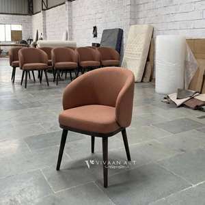 Silla de Comedor Moderna de Madera, Cómoda, Apilable y Portátil, Muebles para Hogar, Oficina, Cocina, Cafetería y Restaurante - Product Image 1