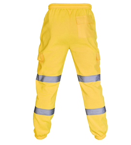 Overoles Casuales para Hombre, Otoño-Invierno, con Tiras Reflectantes Plateadas, Diseño de Empalme, Modelo 020 - Product Image 6