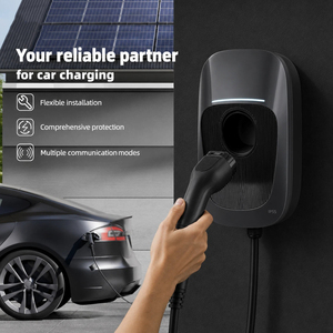 Estación de Carga para Vehículos Eléctricos de 22kW, <span class=keywords><strong>Wallbox</strong></span> de 11kW y 7kW, Tipo 2, Tipo 1, GBT, Cargador Inteligente para Coches Eléctricos, <span class=keywords><strong>Precio</strong></span> al por Mayor - Product Image 3