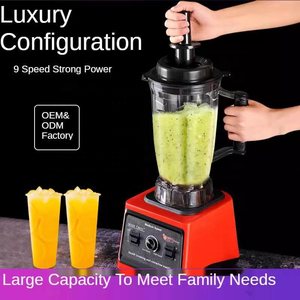 Home Küche Multifunktions 3L 8000w SC-9880 Kommerzielle Küchenmaschine Mit Mixer Grinder <span class=keywords><strong>2</strong></span> IN 1 Heavy Duty Silber Wappen Mixer - Product Image 4