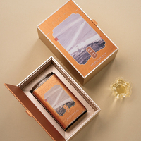 Emballage Tianhui boîte de papier de luxe écologique personnalisée avec bidon pour le thé en vrac coffret cadeau