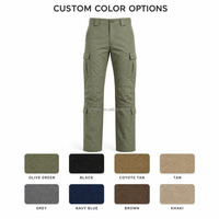 Pantalon de chasse tactique de survie, pantalon cargo multi-poches, imperméable, séchage rapide, pour l'extérieur
