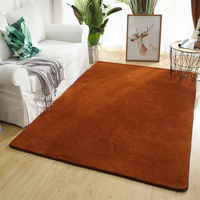 Tapis de sol modernes en gros pour salon, confortables, doux, grands, gris, en peluche, différentes tailles, décoration intérieure, fausse laine, fabriqués à la machine