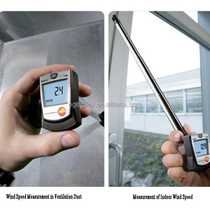 Testo 405-V1 Thermo-Anemometer mit Kanal halter Luft/Wind Durchfluss volumen Geschwindigkeit Temperatur messer <span class=keywords><strong>Tester</strong></span> 0560 4053 - Product Image 5