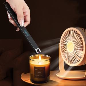 Encendedor de <span class=keywords><strong>cocina</strong></span> eléctrico recargable tipo C inteligente <span class=keywords><strong>con</strong></span> logotipo personalizado, barbacoa recargable a prueba de viento y portavelas <span class=keywords><strong>con</strong></span> uso de antorcha - Product Image 2