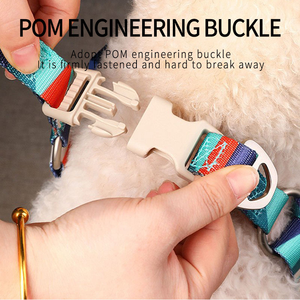 高反射性で耐久性のある高級ファッション漫画風ベストスタイルプリントポリエステル製中小型犬猫用ハーネスセットデザイナー - Product Image 3