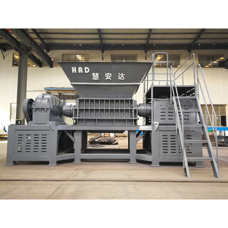 Double Shaft Shredder Machine Scrap Metal