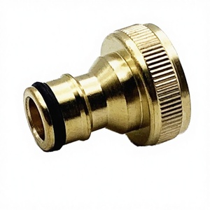 All Brass 3/4 Female Teat Nipple Reducing Forged <b>Quick</b> Water Pipe Car <b>Connector</b> - Product Image 3