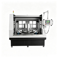 Endlose Diamantdrahtsägemaschine für SiC-Ringrohling-Schneiden mit XR-Achsensteuerung HXB500CT-250