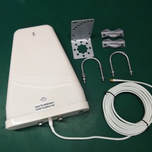 Antena Penta Band LPDA 4G LTE Direccional para Exteriores, Log Periódica, 10dbi, Alta Ganancia, para Comunicación - Product Image 1
