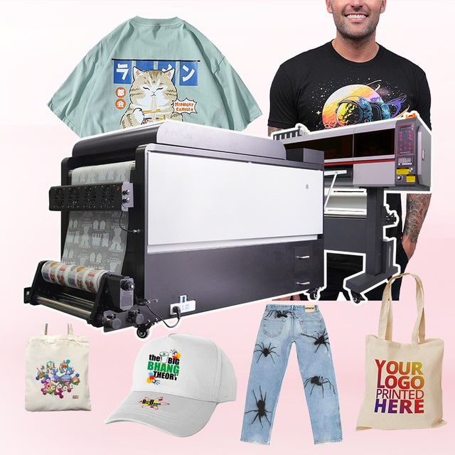 ZUNSUNJET 60Cm A1 2Heads I3200 Top Quality T Shirt Dtf Printer 1In3 12Colors Pro-Color New Model 2025 Price