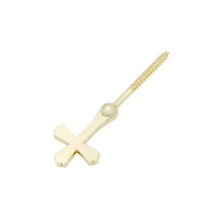 LILONG LC-1028 Accesorios para Ataúdes Funerarios Estilo Europeo para Adultos, Plástico y Aleación de Zinc, Opciones de Acabado Personalizadas, ODM OEM, Tornillo Cruzado