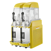 Machine à Granita Commerciale OEM à 2 Barils, Vente en Gros Usine, pour Distributeurs Mondiaux