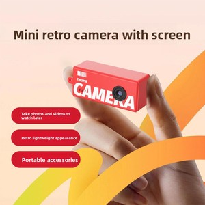 Nueva Cámara Retro Mini Portátil con Filtro <span class=keywords><strong>de</strong></span> Grabación <span class=keywords><strong>de</strong></span> Video 1080P para Estudiantes, Fiestas, Campus, Deportes al Aire Libre, Fotografía - Product Image 3