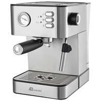 Machine à café expresso Anbolife 20 bars en acier inoxydable avec buse vapeur et thermomètre 1,8 L OEM ODM