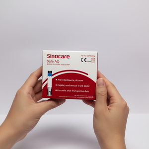 แผ่นตรวจวัดระดับน้ำตาลในเลือด <span class=keywords><strong>Safe</strong></span> AQ Smart - Product Image 3