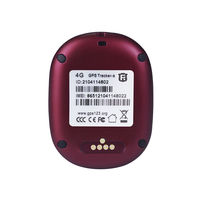 Reloj Inteligente GPS Resistente al Agua RF-V45 con Alarma de Caídas, Dispositivo de Rastreo GPS Personal 4G para Personas Mayores, Pulsera GPS