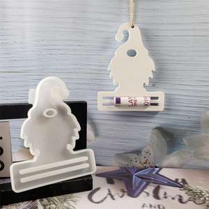 แม่พิมพ์ซิลิโคนจี้ยิปซั่มซีเมนต์ชั้นวางเงินม้วนคนแคระ M52710 - Product Image 1