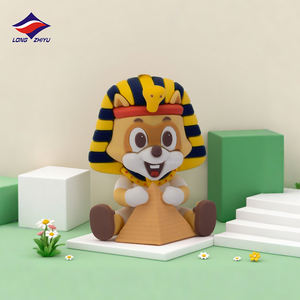 Longzhiyu 18 ans conception personnalisée 3d Pvc dessin animé mignon figurine Mini figurines <span class=keywords><strong>en</strong></span> caoutchouc Silicone <span class=keywords><strong>jouet</strong></span> - Product Image 4