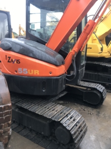 Mini-excavatrice sur chenilles Hitachi ZX55, godet de 0,8 m, 5500 kg, haute efficacité opérationnelle, prix bas - Product Image 3