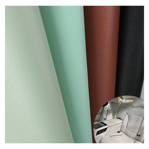 Bangladesh personalizado respetuoso con el medio ambiente 1,5mm verde imitación tapicería automotriz sintético Auto asiento de coche relleno de espacio Premium PU cuero completo - Product Image 1